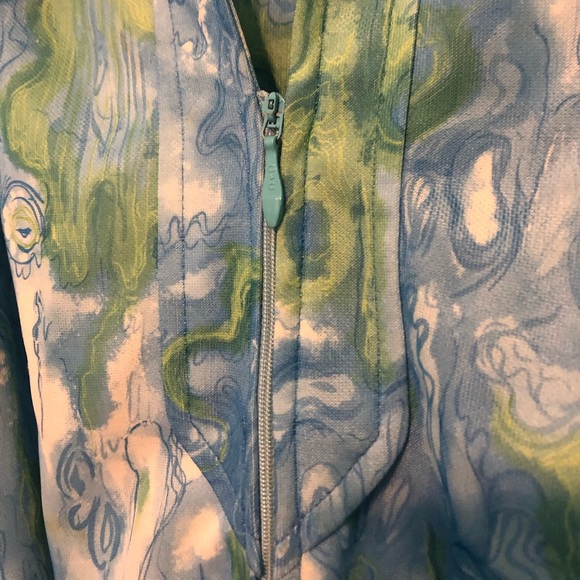 Vintage 70s Short Sleeve Checkaberry Dress - Picture 5 of 8